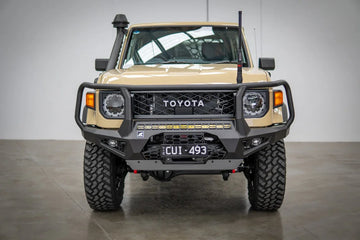 Toro Bull bar, Suitable for Toyota Land Cruiser (facelift) 76, 78, 79 Series, 2024+ Aftermarket Accessory